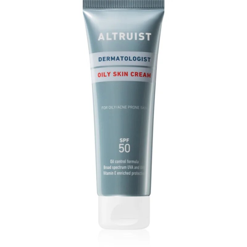 Altruist Oily Skin Cream cremă pentru plaja pentru ten gras SPF 50 50 ml