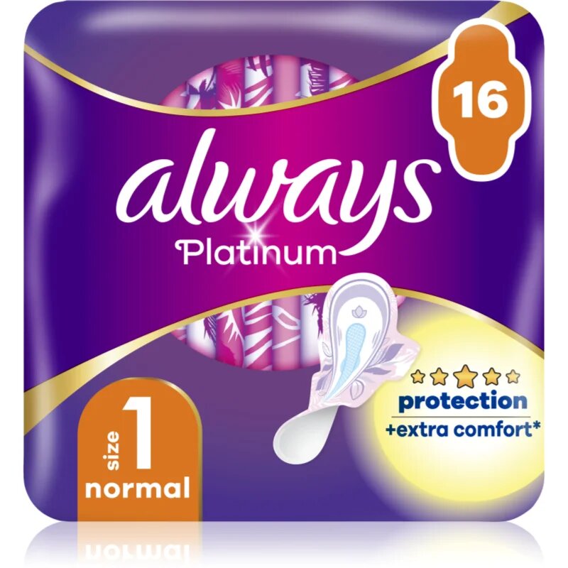 Platinum Normal Size 1 absorbante 16 buc