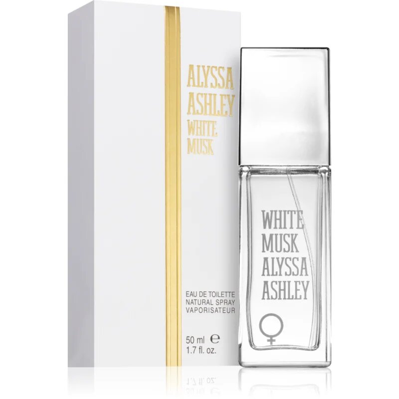 Alyssa Ashley Ashley White Musk Eau de Toilette pentru femei 50 ml