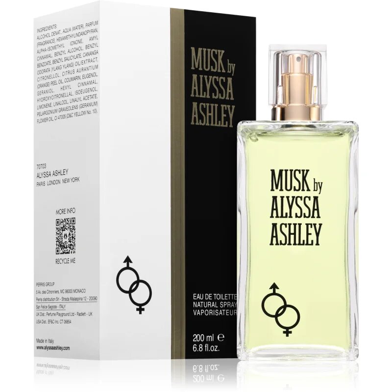 Alyssa Ashley Musk Eau de Toilette unisex 200 ml