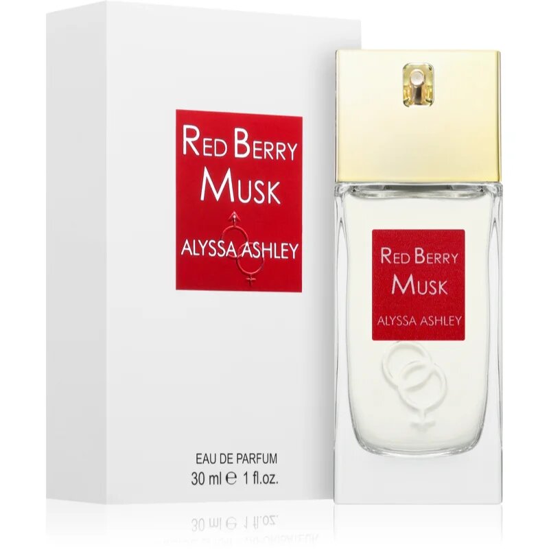 Alyssa Ashley Red Berry Musk Eau de Parfum unisex 30 ml