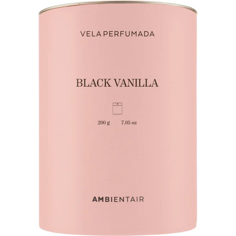 Ambientair COLOURS Black Vanilla lumânare parfumată 200 g