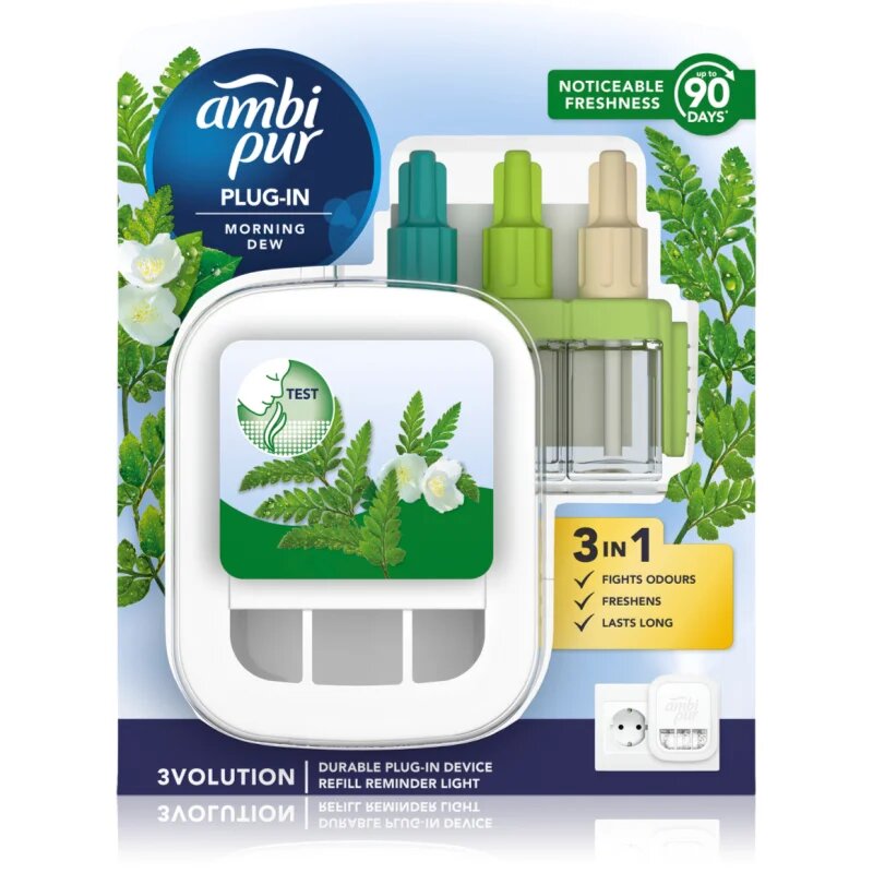 AmbiPur 3volution Morning Dew odorizant electric cu rezervã 20 ml