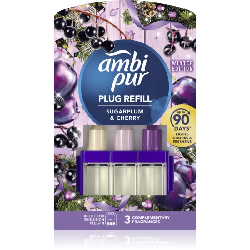 AmbiPur 3volution Sugarplum & Cherry rezervă de reumplere 20 ml