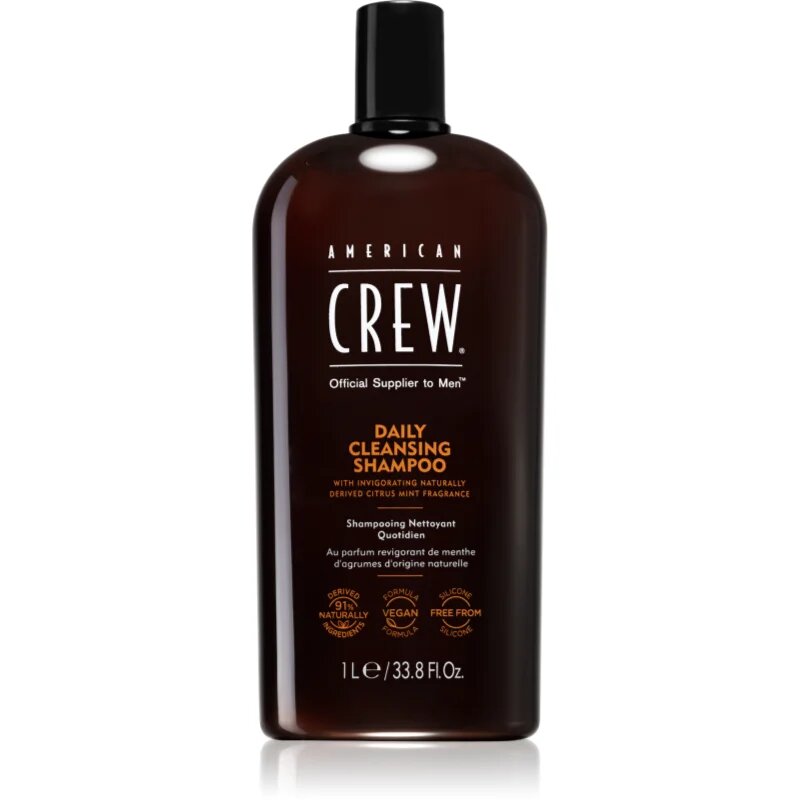 American Crew Daily Cleansing Shampoo sampon pentru curatare pentru barbati 1000 ml