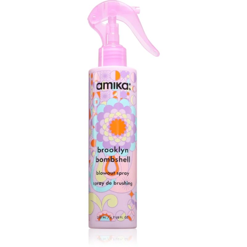 amika Brooklyn Bombshell Blowout Spray spray pentru păr cu volum 200 ml