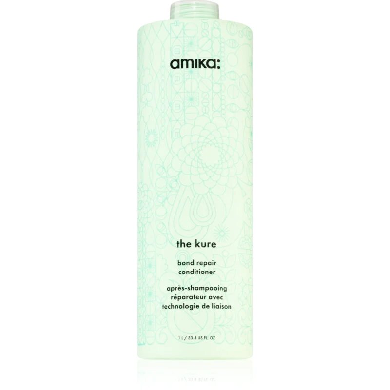 amika The Kure Bond Repair Conditioner balsam regenerator pentru par blond 1000 ml