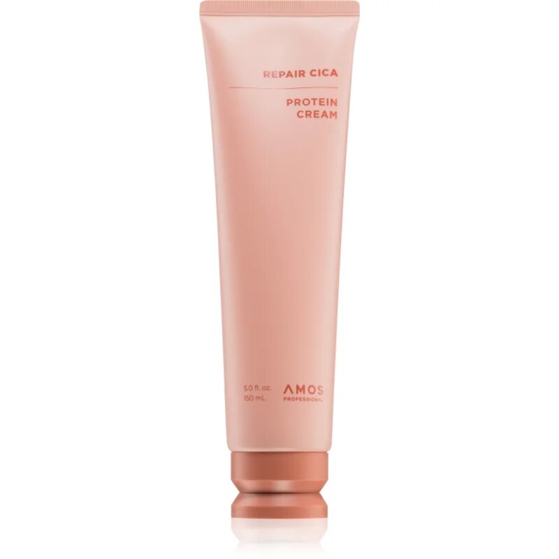 AMOS PROFESSIONAL Repair Cica Protein Cream cremă hrănitoare și termo-protectoare pentru par deteriorat 150 ml
