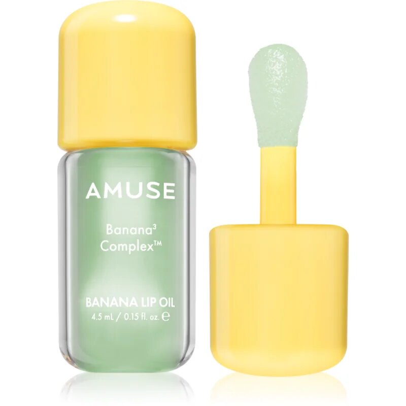 AMUSE Banana Lip Oil ulei de banane de buze culoare 01 Zen Matcha 4.5 ml