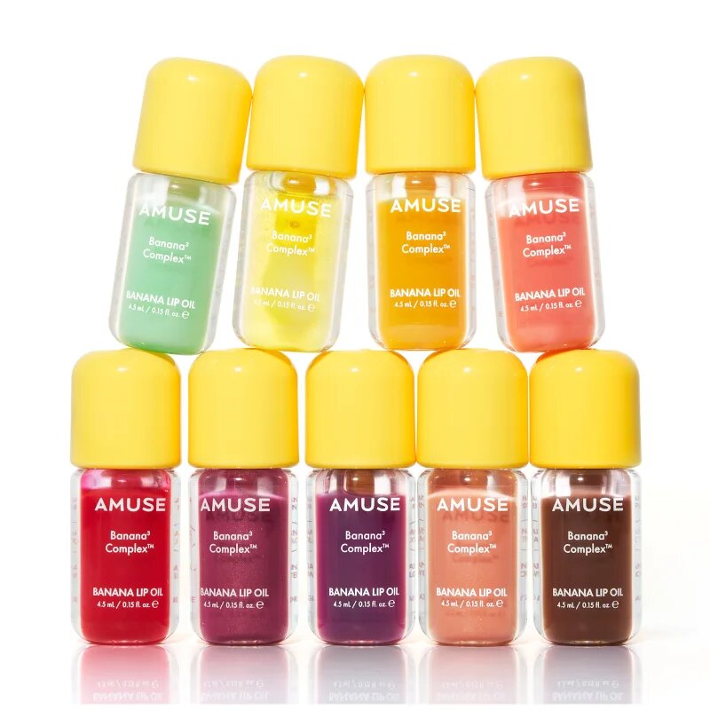 AMUSE Banana Lip Oil ulei de banane de buze culoare 01 Zen Matcha 4.5 ml