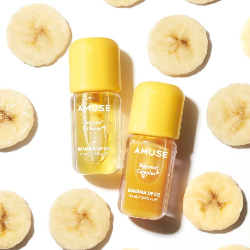AMUSE Banana Lip Oil ulei de banane de buze culoare 01 Zen Matcha 4.5 ml