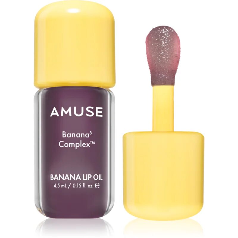 AMUSE Banana Lip Oil ulei de banane de buze culoare 07 Acai Gleam 4.5 ml