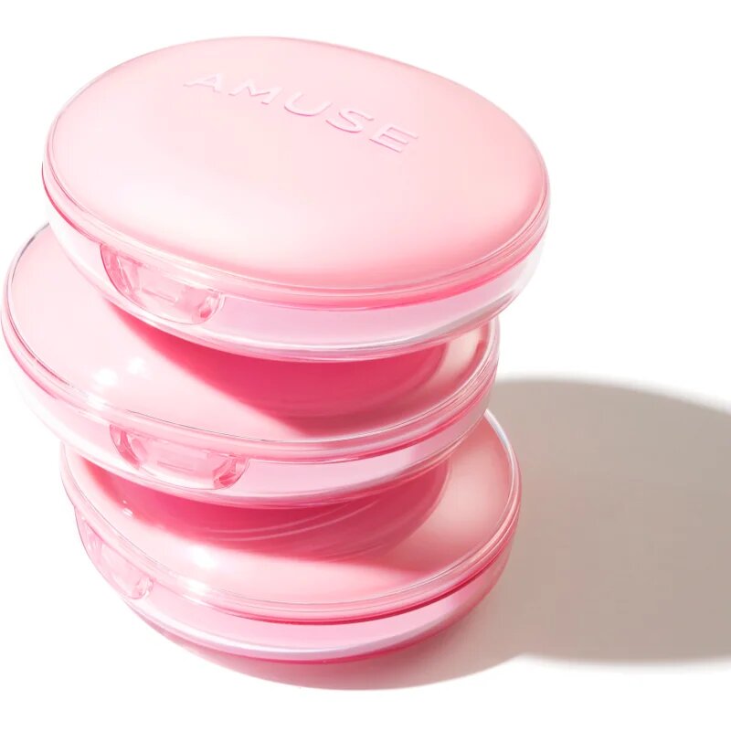 AMUSE Dew Power Vegan Cushion burete cu machiaj de lungă durată pentru strălucirea și netezirea pielii culoare 1.5 Natural 15 g
