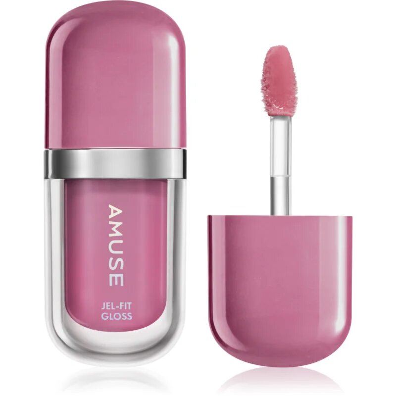 AMUSE Jel-Fit Gloss lip gloss hidratant cu efect de crestere culoare Bare Girl 3.8 g