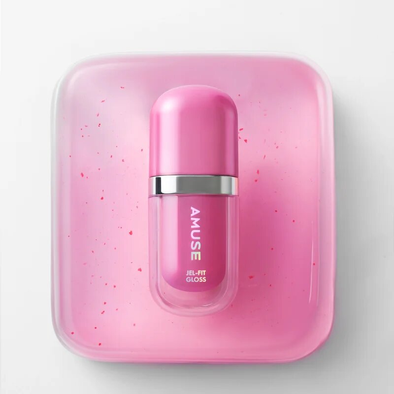 AMUSE Jel-Fit Gloss lip gloss hidratant cu efect de crestere culoare Bare Girl 3.8 g