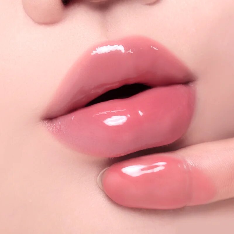 AMUSE Jel-Fit Gloss lip gloss hidratant cu efect de crestere culoare NuRose 3.8 g