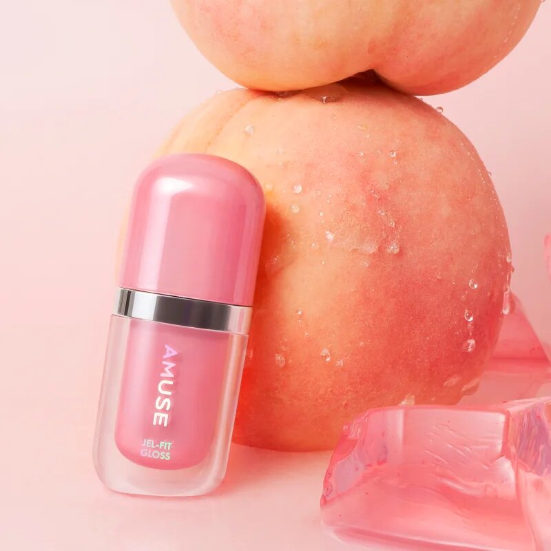 AMUSE Jel-Fit Gloss lip gloss hidratant cu efect de crestere culoare White Boksoonga 3.8 g