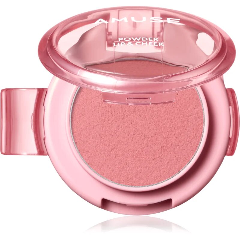 AMUSE Powder Lip & Cheek pudra cremoasa buze si obraz culoare 02 Blossom Rose 4 g