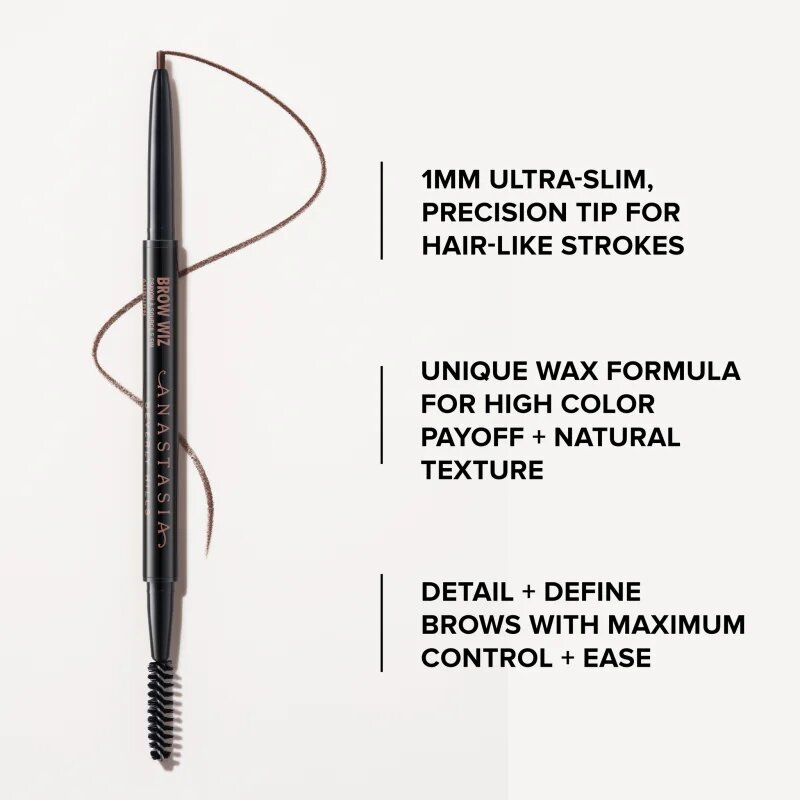 Anastasia Beverly Hills Brow Wiz creion sprâncene precise culoare Auburn 009 g