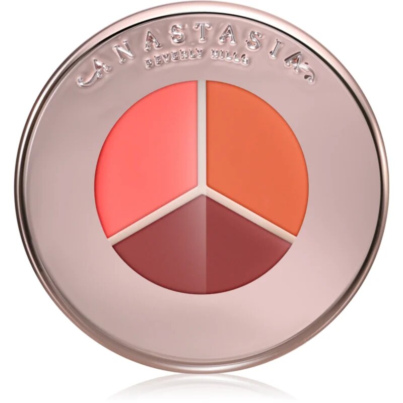 Anastasia Beverly Hills Magic Touch Blush Trio blush trio cu textura de gel culoare Peach Trio 3 g