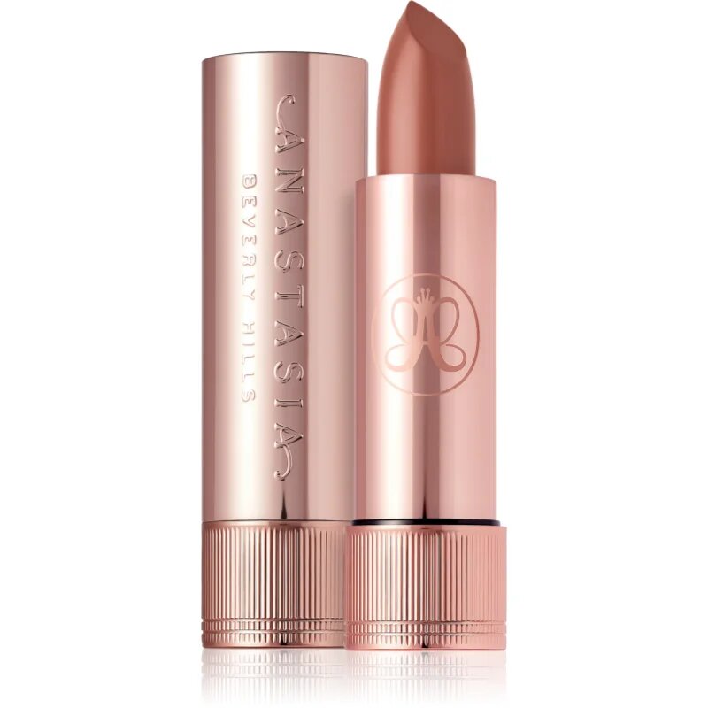 Anastasia Beverly Hills Satin Lipstick ruj satinat culoare Rose Brown 3 g