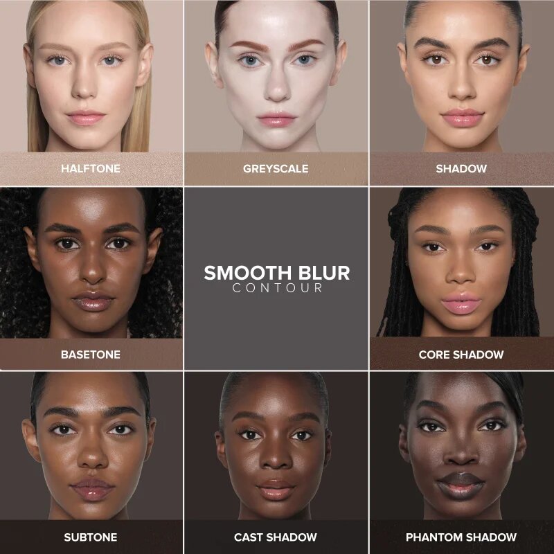Anastasia Beverly Hills Smooth Blur Contour Stick baton de contur culoare Core Shadow 8 g