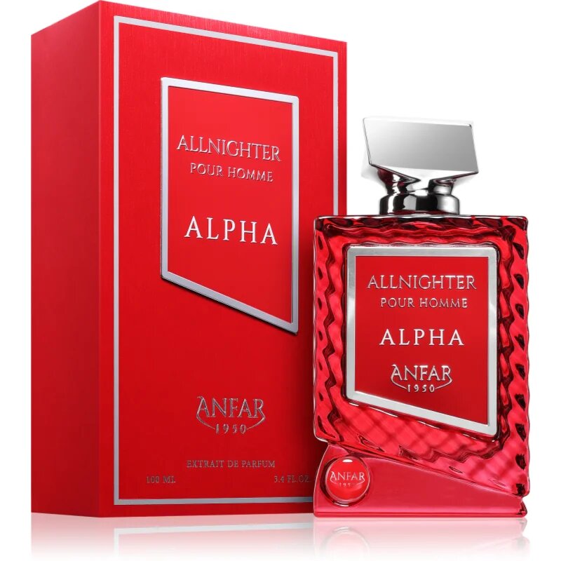 Anfar All Nighter Alpha extract de parfum pentru bărbați 100 ml