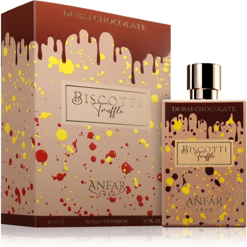 Anfar Dubai Chocolate Biscotti Truffle extract de parfum unisex 80 ml