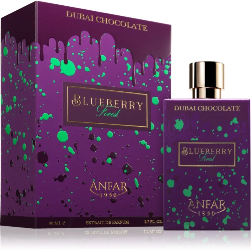 Anfar Dubai Chocolate Blueberry Forest extract de parfum unisex 80 ml