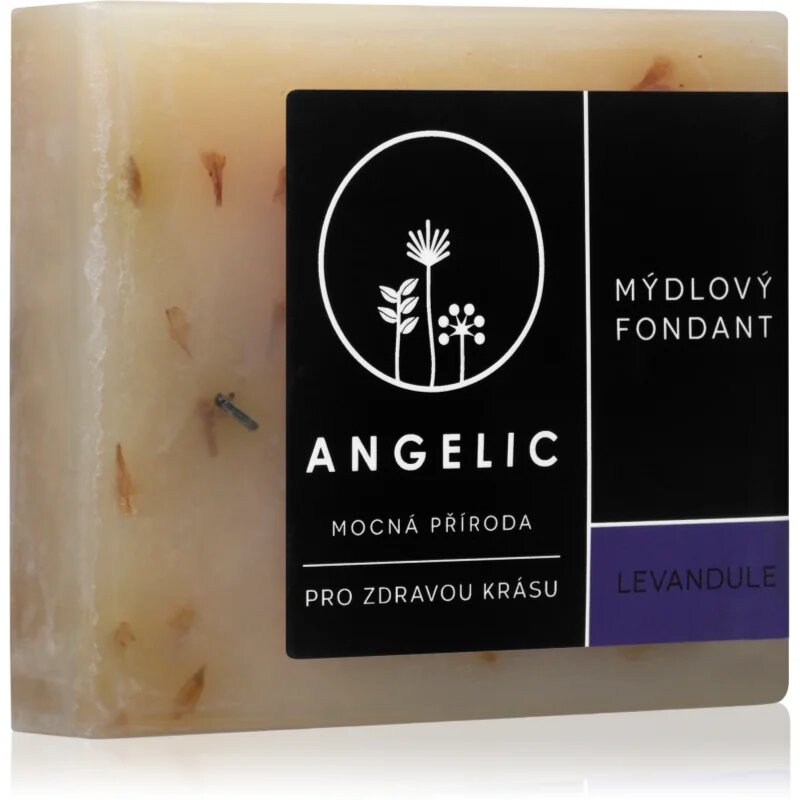 Angelic Soap fondant Levandule sapun natural delicat 105 g