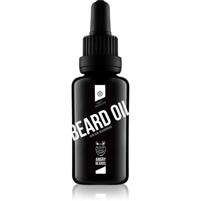 Angry Beards Chrisss Traveller Beard Oil 2.0 ulei pentru barba 30 ml