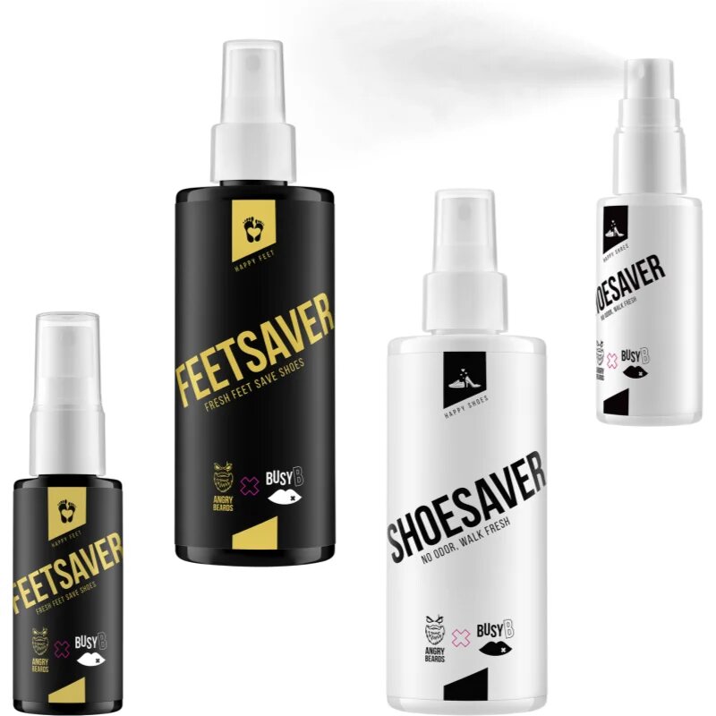 Angry Beards FeetSaver SaverSet set cadou pentru picioare si pantofi