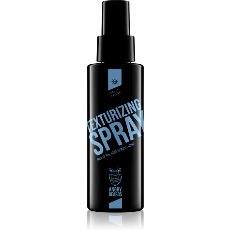 Angry Beards Salty Sailor Texturizing Spray spray cu sare pentru texturarea părului pentru barbati 100 ml