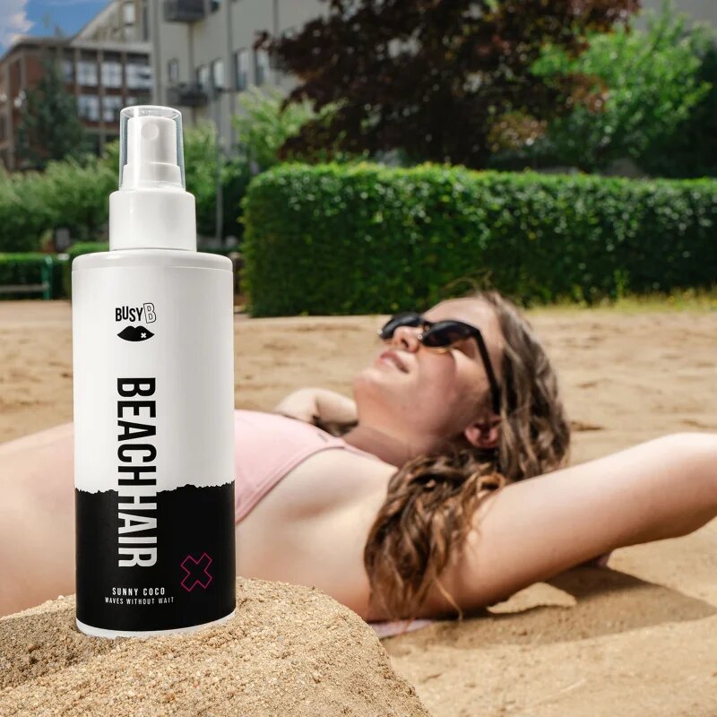 Angry Beards Sunny Coco BeachHair spray cu sare pentru păr 200 ml