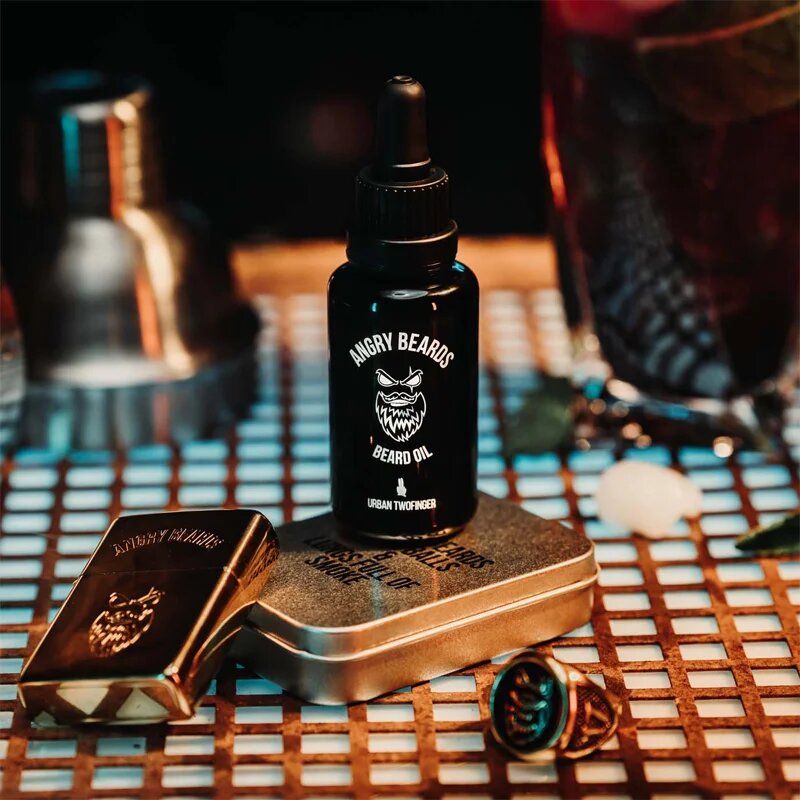 Angry Beards Urban Twofinger Beard Oil ulei pentru barba 30 ml