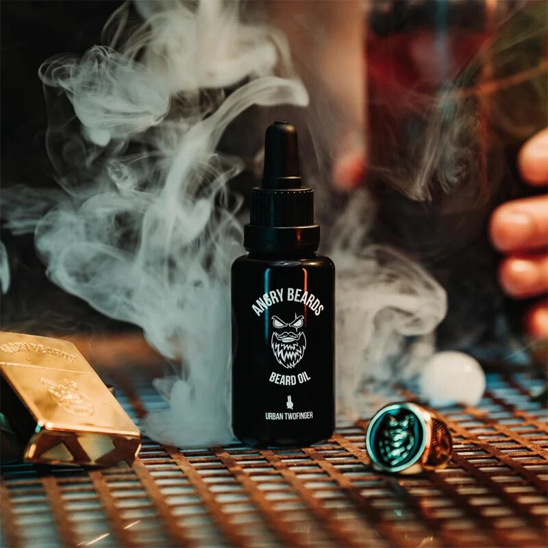 Angry Beards Urban Twofinger Beard Oil ulei pentru barba 30 ml