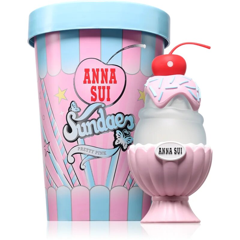Anna Sui Sundae Pretty Pink Eau de Toilette pentru femei 50 ml