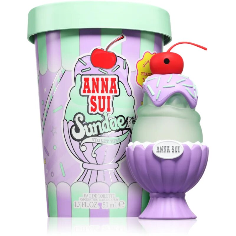 Anna Sui Sundae Violet Vibe Eau de Toilette pentru femei 50 ml