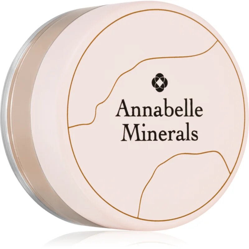 Annabelle Minerals Coverage Mineral Foundation pudra pentru make up cu minerale pentru look perfect culoare Natural Fair 4 g