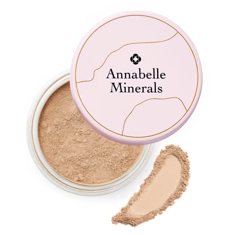 Annabelle Minerals Coverage Mineral Foundation pudra pentru make up cu minerale pentru look perfect culoare Pure Light 4 g