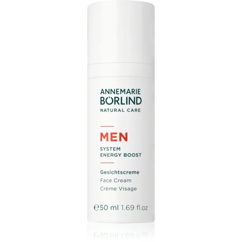 ANNEMARIE BÖRLIND MEN SYSTEM ENERGY BOOST crema de fata cu efect de fermitate pentru barbati 50 ml