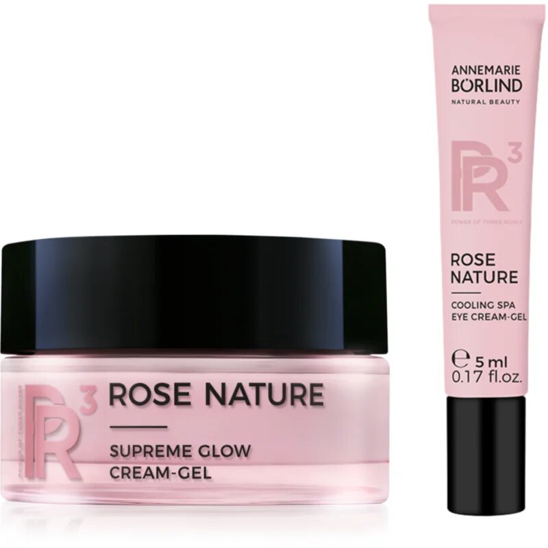 ANNEMARIE BÖRLIND Rose Nature Supreme Glow X-MAS Set set cadou pentru o piele perfecta