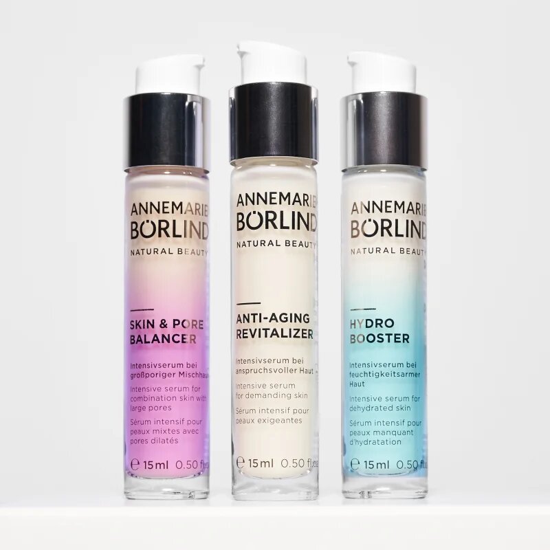 ANNEMARIE BÖRLIND Strengthening Intensive Care Skin&Pore Balancer ser intensiv pentru ten mixt 15 ml