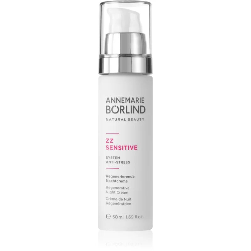 ANNEMARIE BÖRLIND ZZ SENSITIVE crema regeneratoare de noapte 50 ml
