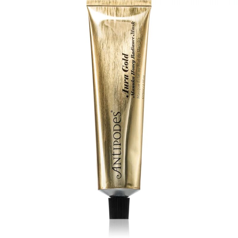 Antipodes Aura Gold Manuka Honey Radiance Mask masca pentru albirea tenului cu vitamina C 75 ml