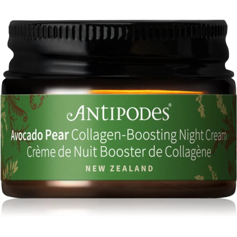 Antipodes Avocado Pear Collagen-Boosting Night Cream crema de noapte nutritiva faciale 15 ml