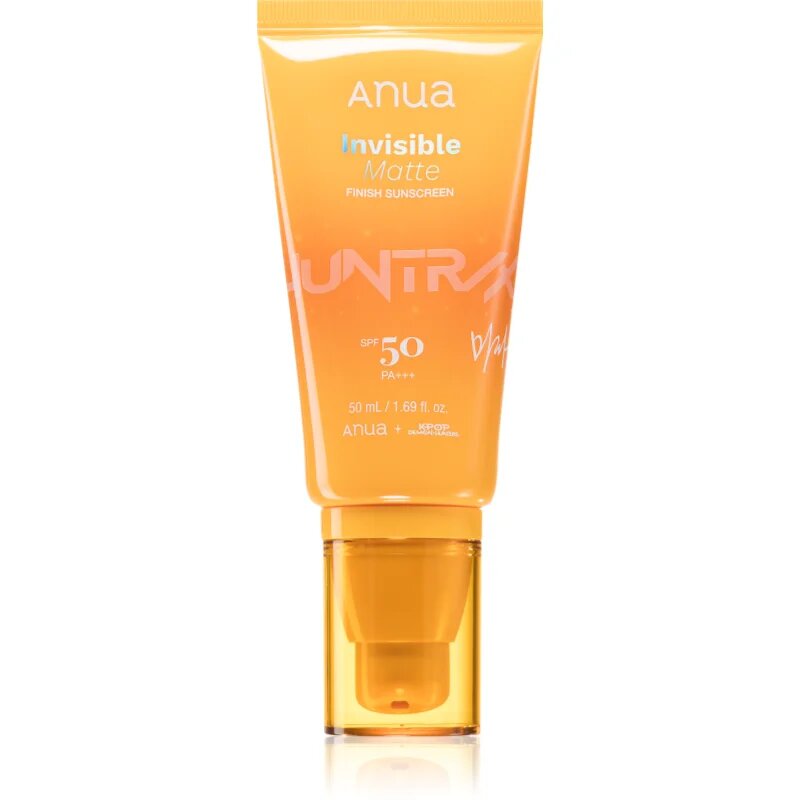 Anua K-Pop Demon Hunters Invisible Matte Finish Sunscreen protectie solara mata pentru fata SPF 50 50 ml