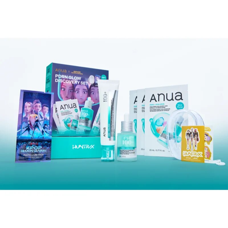 Anua K-Pop Demon Hunters PDRN Discovery Set set cadou pentru fermitatea pielii