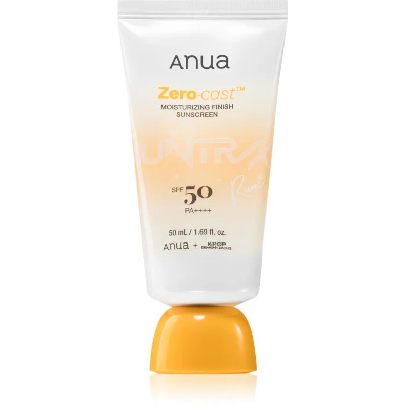 Anua K-Pop Demon Hunters Zero-Cast Sunscreen loțiune protectoare hidratantă SPF 50 50 ml