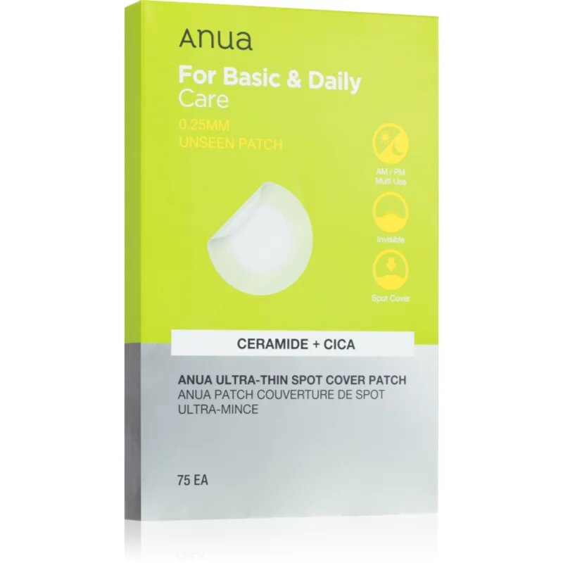 Anua Ultra Thin Spot Cover Patch plasturi pentru piele problematică 75 buc